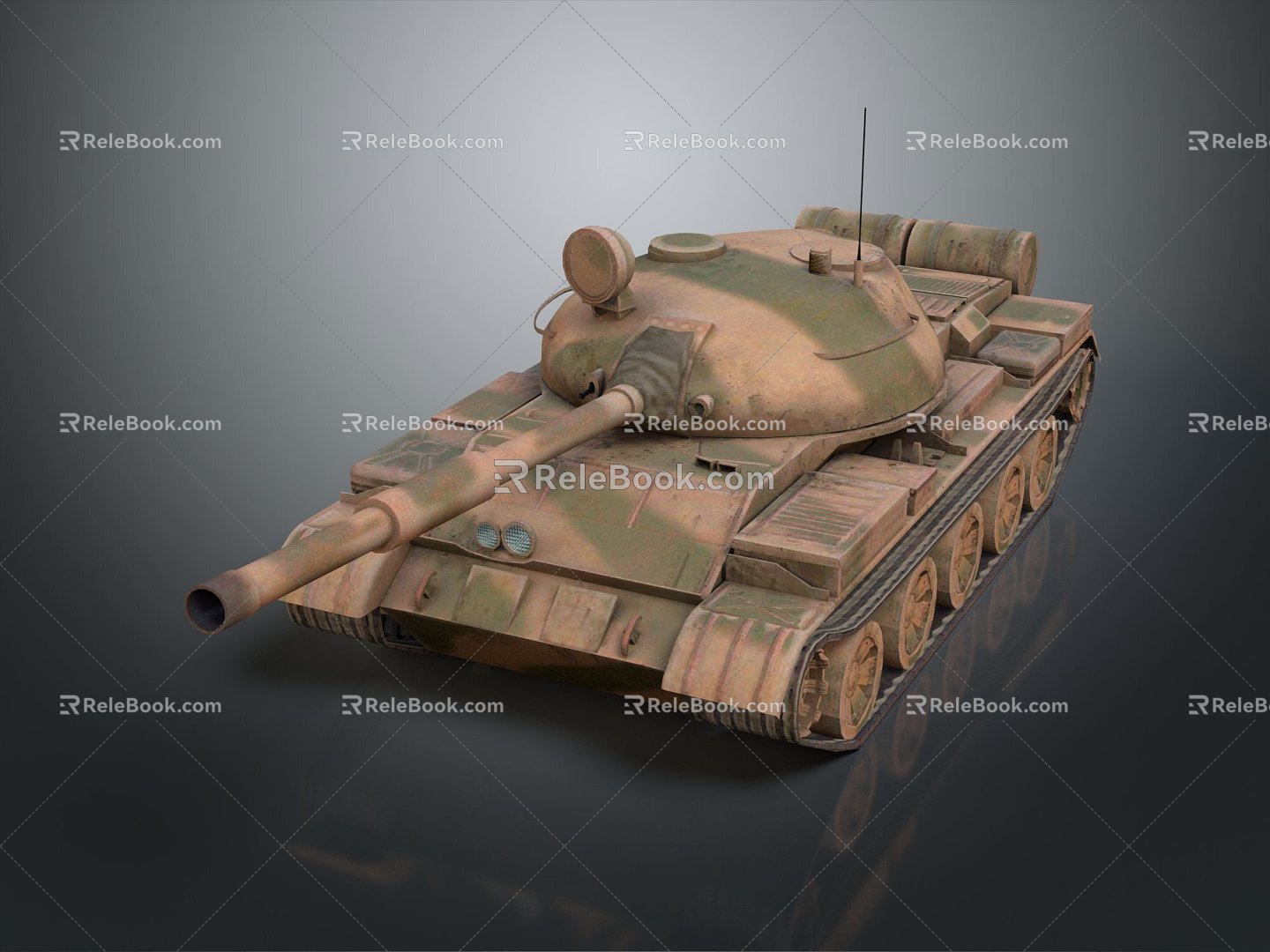 Modern Tank World War II Tank World War I Tank 3d model