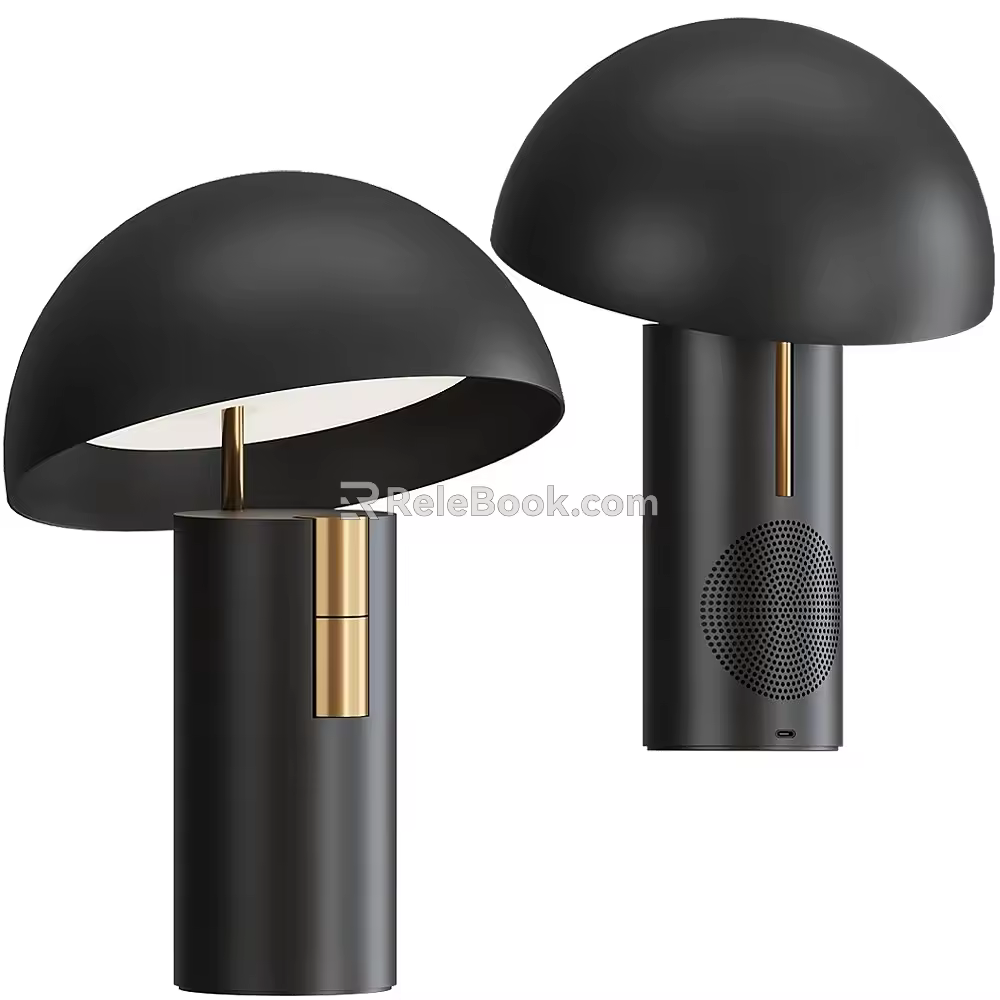 Table lamp 3d model