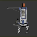 Game Movie Character Robotic Dimsum Food Cart With Mechanical Arm