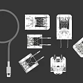 White Phone Digital Accessories Including Chargers Power Adapters And Charging Cable