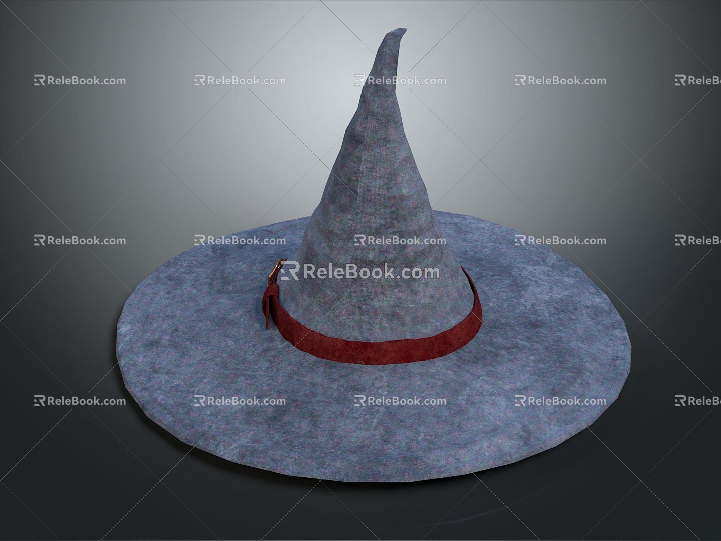 Modern Witch Hat Magician Hat Magic Hat 3d model