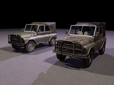 Modern Jeep 3d model Modern Jeep 3d model