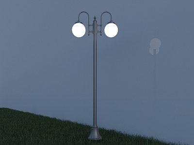 Modern boutique lamp 3D model 3d model