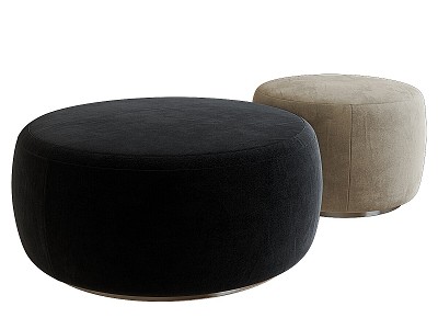 Sofa stool pouf footstool upholstered furniture Muzafarov series 3d model