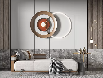 Modern chaise longue 3d model