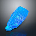 Glossy Blue Wood Stone Material With Reflective Surface And Shiny Appearance
