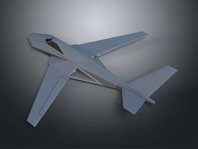 Futuristic Space Exploration Vehicle 3D Model Design With Sleek Aerodynamic Structure 3d model