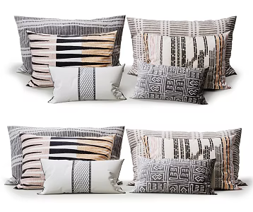 Modern pillow 3d model