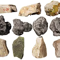 Natural Rockery Stones With Diverse Shapes Colors And Textures For Landscaping