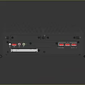 Black Heat Sink Design Household Electrical Appliance with Interfaces and Indicator Lights for Home Use