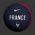 Nike Blue And Pink France Soccer Ball With White Logo And High Quality Design