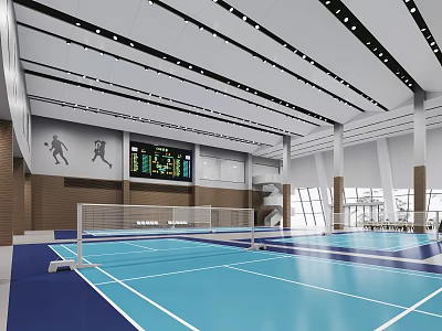 Gymnasium 3d model