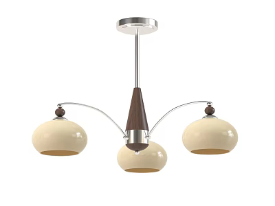 Modern chandelier 3d model