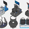 Various Sports Equipment Including Fitness Machines Training Gear And Athletic Accessories