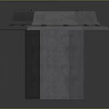 Industrial Structural Component Hexagonal Metal Top And Concrete Base With Bolts