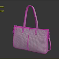 Stylish White Leather Tote Bag With Simple Design Top Handles And Removable Strap