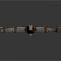 Crossbow Mechanical Crossbow Shift Bow and Arrow Shoot Far Equipment Weapons High-tech Crossbow 3d model