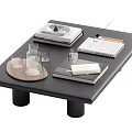Modern Middle Ancient Style Coffee Table 3d model
