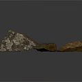 Natural Stone Pieces With Earthy Brown Tones And Rough Textured Surfaces For Home Decor