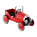 Red Electric Toy Cars With 1935 Vintage Open Top And Streamline Racing Design By Regina
