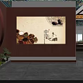 Cultural Art Exhibition Hall Featuring Traditional Chinese Medicine Culture Chinese Medicinal Herbs And Traditional Decorations