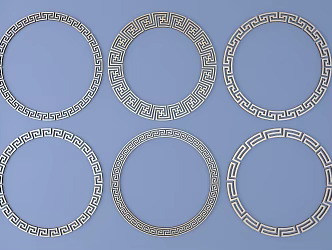 Chinese Metal Carving 3d model