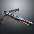 Crossbow Mechanical Crossbow Shift Bow and Arrow Shoot Far Equipment Weapons High-tech Crossbow 3d model
