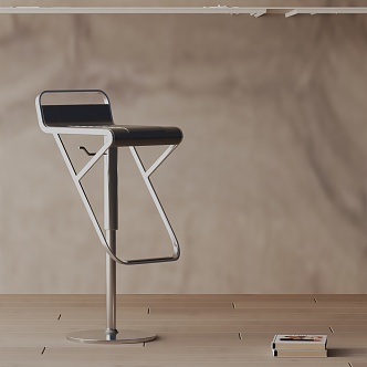 Modern Bar Chair 3d model