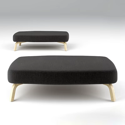Sofa stool 3d model