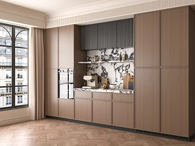 Antique Wine Cabinet 3d model