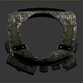 Camouflage Tactical Vest With Multiple Pockets And Utility Design For Daily Use