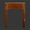 Elegant Classic Mahogany Wooden Table With Intricate Carved Legs And Smooth Surface