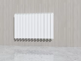 Modern heating pipe radiator heat sink 3d model