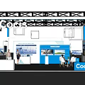 Science and Technology Booth 3d model