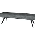 bed end stool 3d model