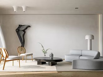 The Silent Living Room 3d model