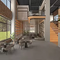 Modern Reception Area With Living Plant Wall Large Windows Open Space And Modern Furniture