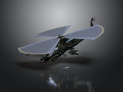 Advanced Spacecraft With Solar Panels And Mechanical Arms For Space Exploration 3d model