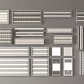 Assorted Designs Of Modern Grille Lights For Ceiling Lighting Applications