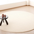 Carpet Round Carpet Round 3d model