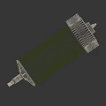 Turck Industrial Cylindrical Scan Sensor With Input Output Connections And Technical Datasheet