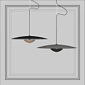 Nordic chandelier 3d model