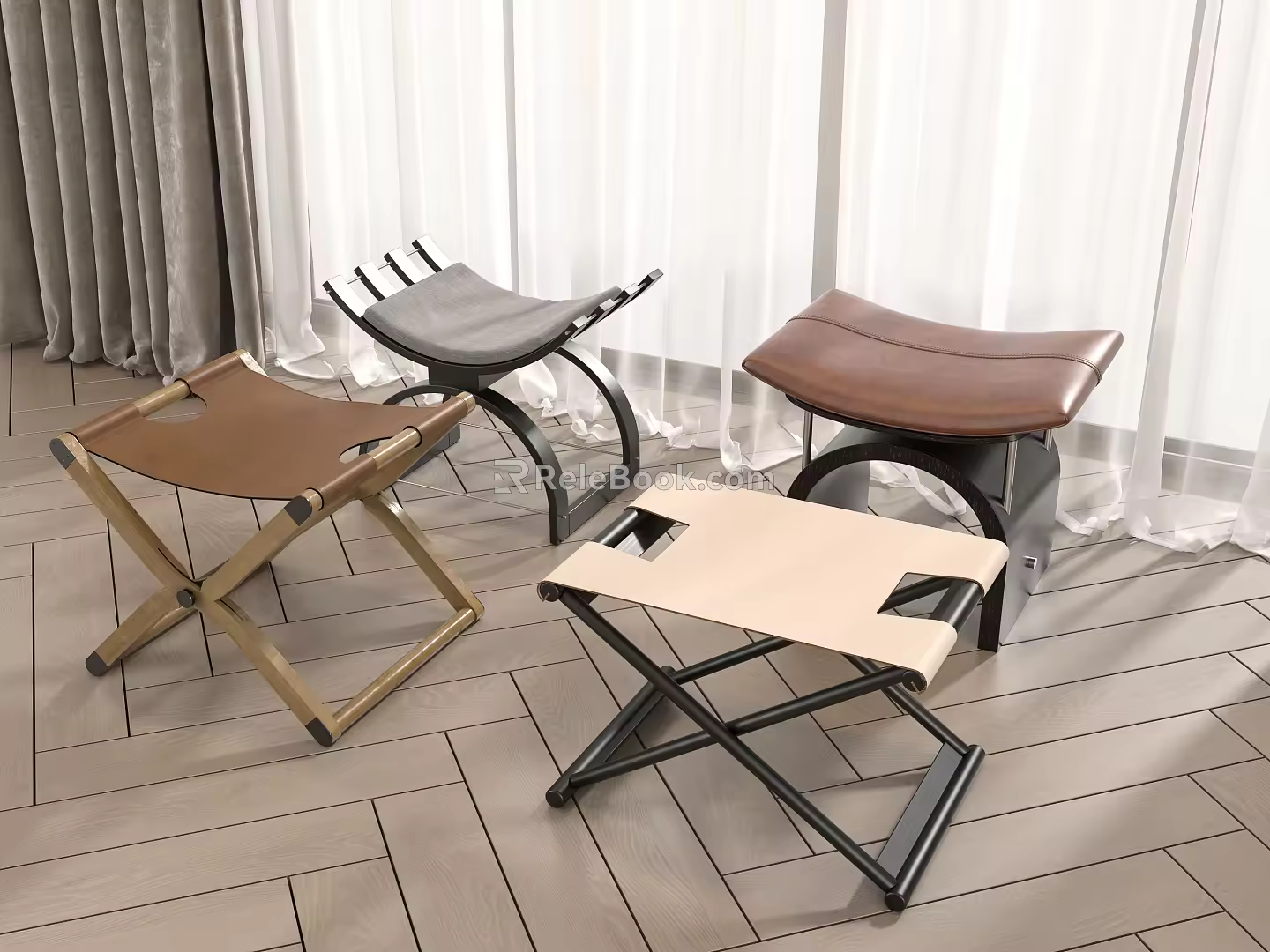 Stool 3d model