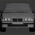Silver Two Door Coupe Car With Black Wheels And Shiny Exterior Design