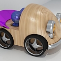 Modern Toy Car Cartoon Car 3d model