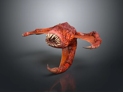 Monster Warrior Alien Monster Alien Monster 3d model