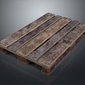 Modern Pallet Wooden Crate Wooden Crate Old Wooden Crate Wooden Crate 3d model