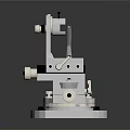 Industrial Mechanical Equipment With Rotary Base Metal Bracket And Precision Adjustment Knob