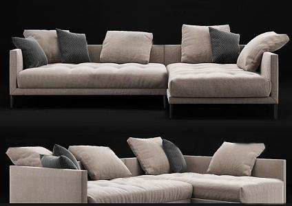 Corner sofa 3d model