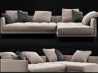 Corner sofa 3d model